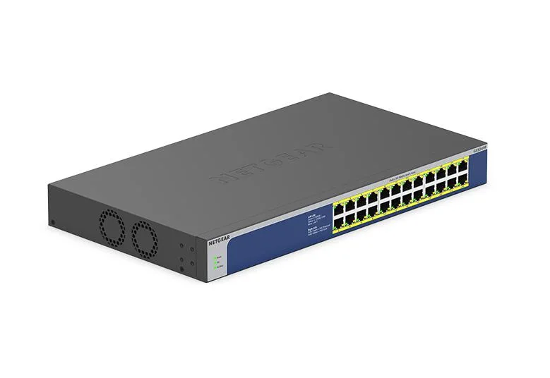 Netgear 24-Port Gigabit Ethernet High-Power PoE+ Unmanaged Switch (300W) GS524PP