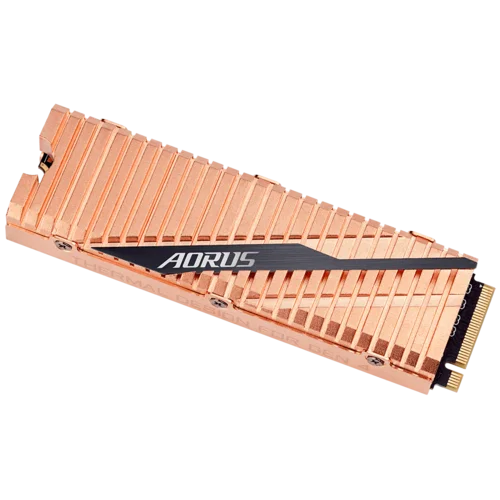 Gigabyte AORUS 2TB M.2 PCIe Gen 4.0 x4 NVMe SSD with Heatsink view 2