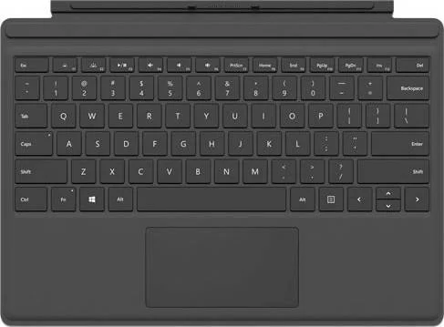 Microsoft Surface Pro 7 Type Cover, Black (FMN-00001)