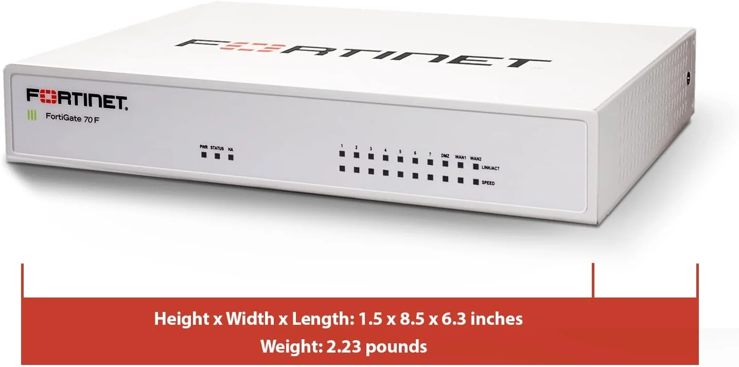 FORTINET FG-70F-UK Fortinet FortiGate 70F