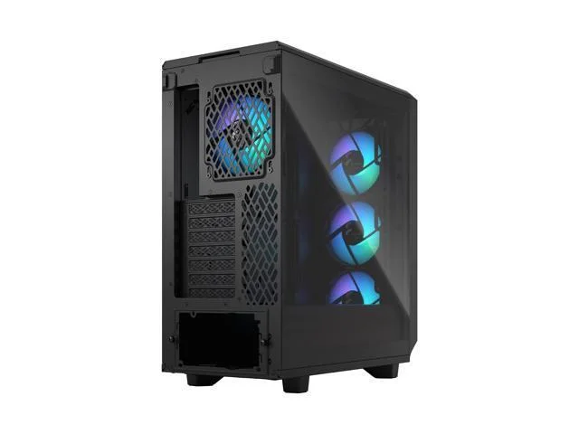 Fractal Design FD-C-MES2C-06 Meshify 2 Compact RGB Black TG Light Tint view 3