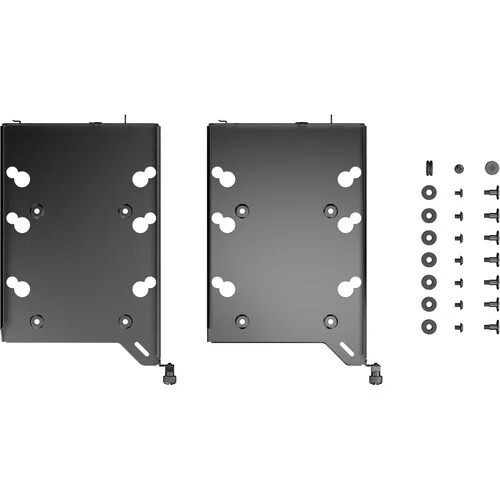 Fractal Design FD-A-TRAY-001 HDD Drive Tray Kit - Type B, Black, Dual pack view 3