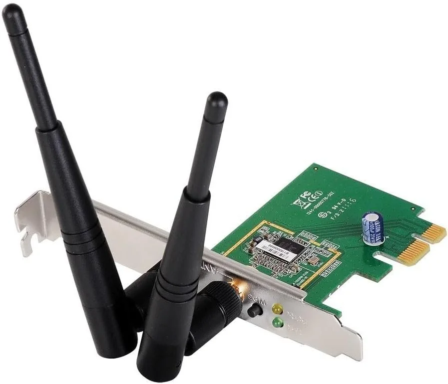 Edimax 11N 300M 2T2R Pcie Adapter, Low Profile Bracket Included EW-7612PInV2