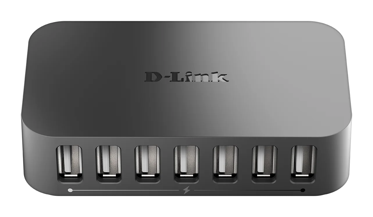 D-LINK DUB-H7 7-Port Hub Hi-Speed USB 2.0 480Mbps