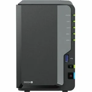 Synology 2-bay DiskStation Intel Cel J4125 Quad 2-bay DiskStation Intel Celeron J4125 Quad-core CPU 2GB RAM (up to 6GB)
