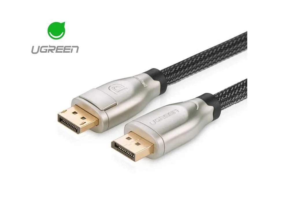 UGREEN DP107-30124 Ugreen Display Port 1.2 Male to Male Cable with nylon braid 10M 4K*2K and 3D **