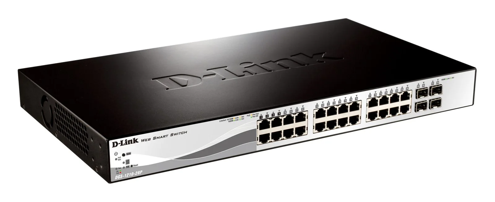 D-LINK DGS-1210-28P 28-Port Gigabit Smart Managed PoE Switch