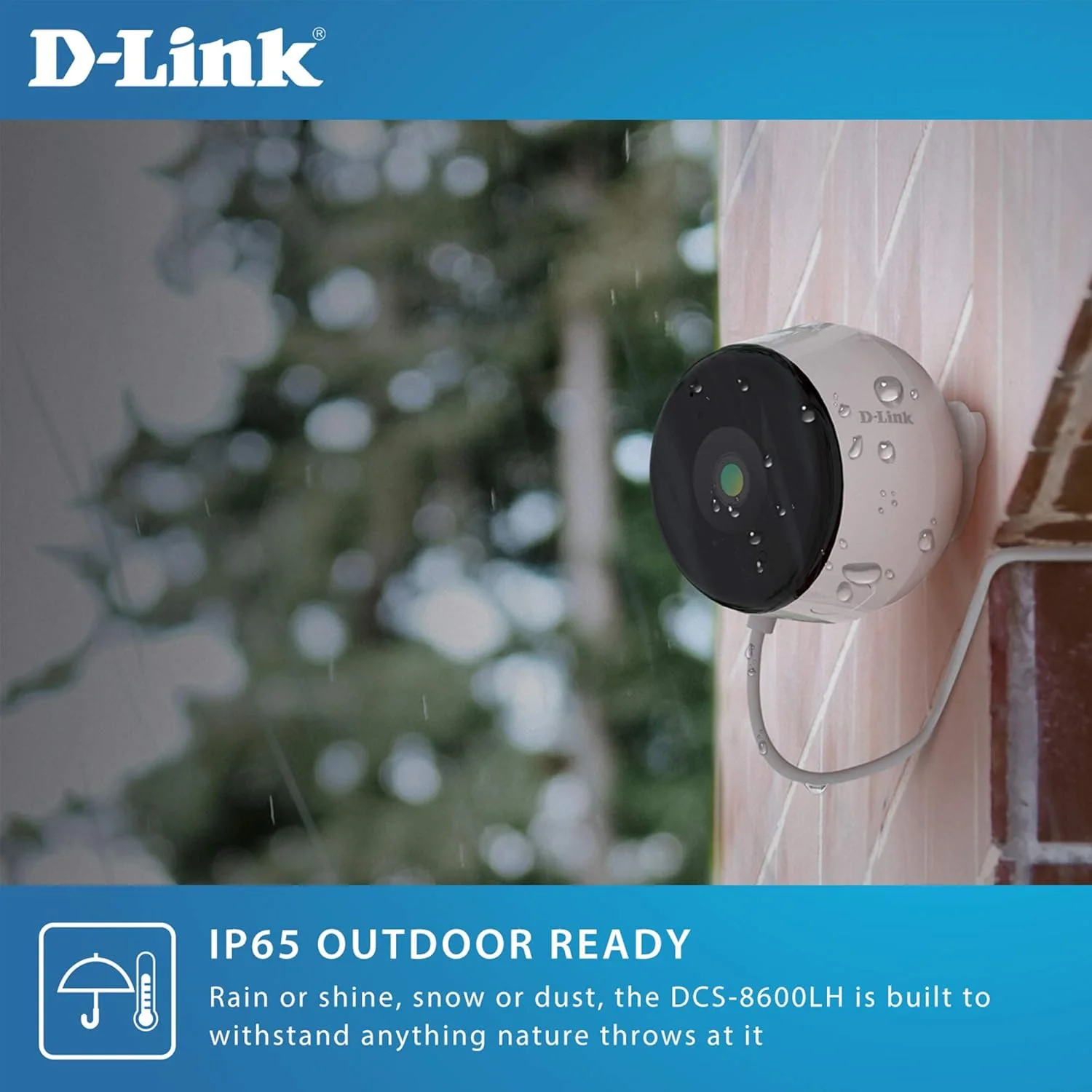 D-LINK DCS-8600LH D-Link Full HD Outdoor Wi-Fi Camera