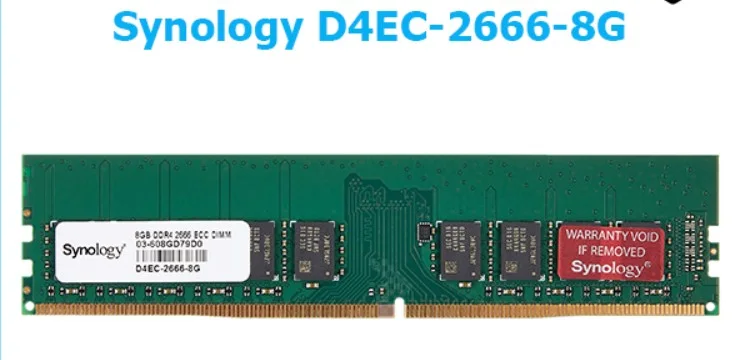 Synology RAM module for RS1619xs+ RS3617xs+ RS3 RAM module for RS1619xs+ RS3617xs+ RS3617RPxs RS3618xs RS4017xs+