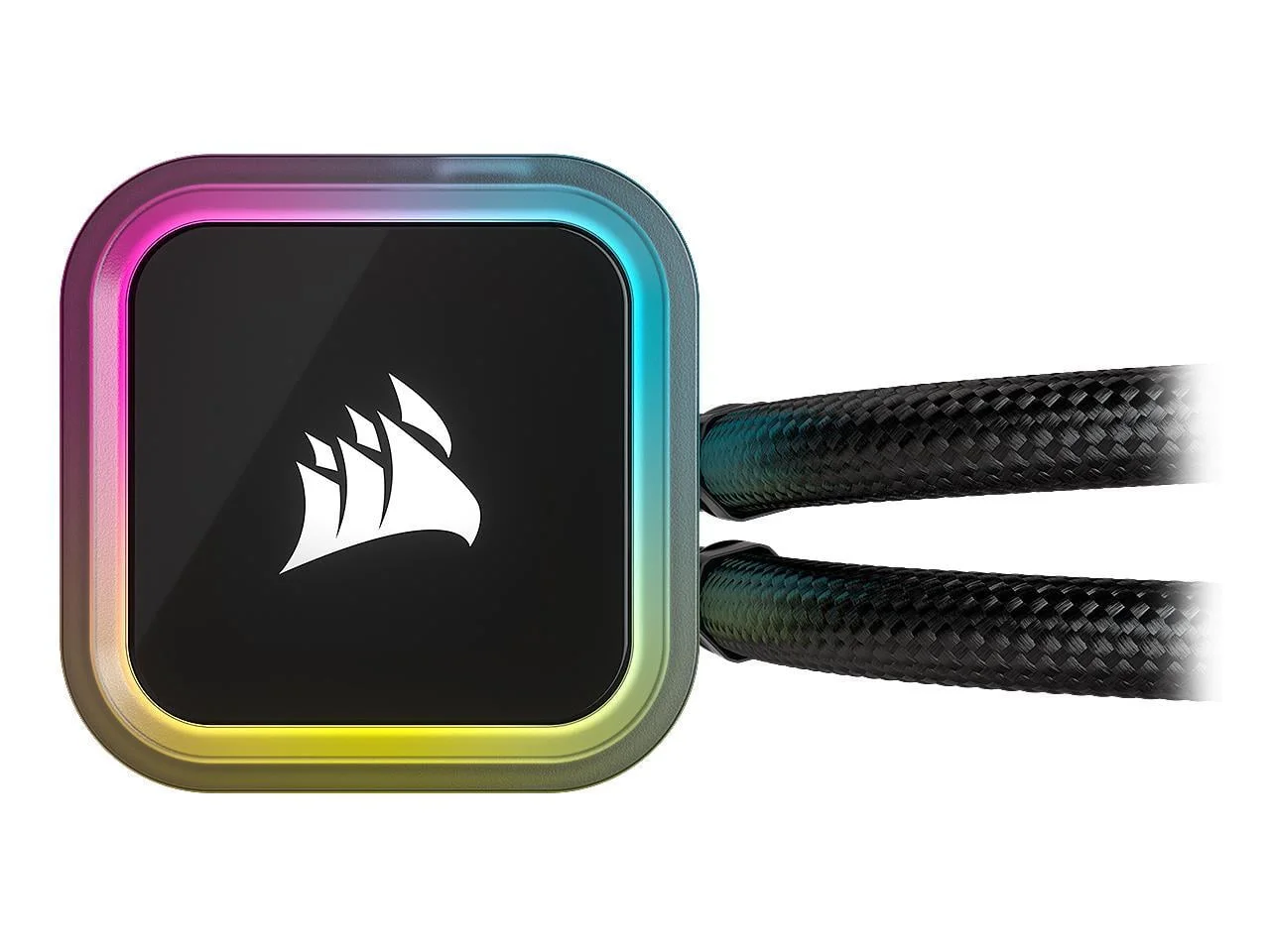 Corsair iCUE H115i Elite RGB Liquid CPU Cooler - 16 Dynamic RGB LEDs - 140mm AF Elite Series FDB Fans - 280mm Radiator view 2