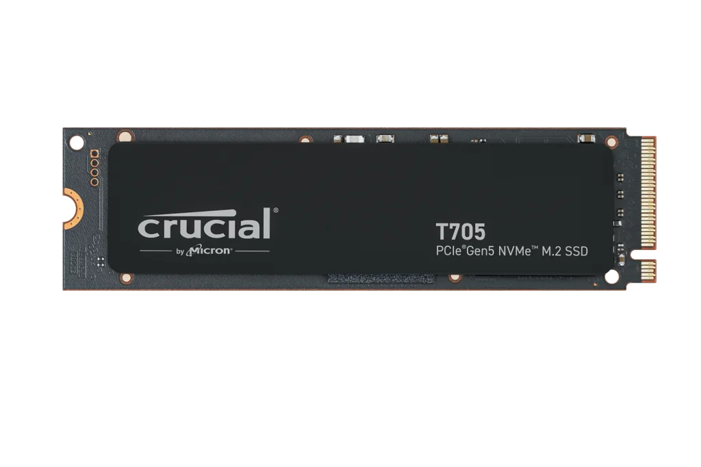 Crucial New 2024 T705 4TB PCIe Gen5 NVMe M.2 SSD CT4000T705SSD3