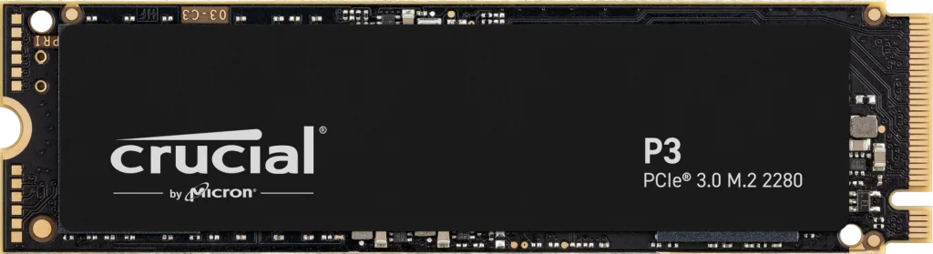 Crucial Crucial® P3 4000GB 3D NAND NVMe PCIe® M.2 SSD