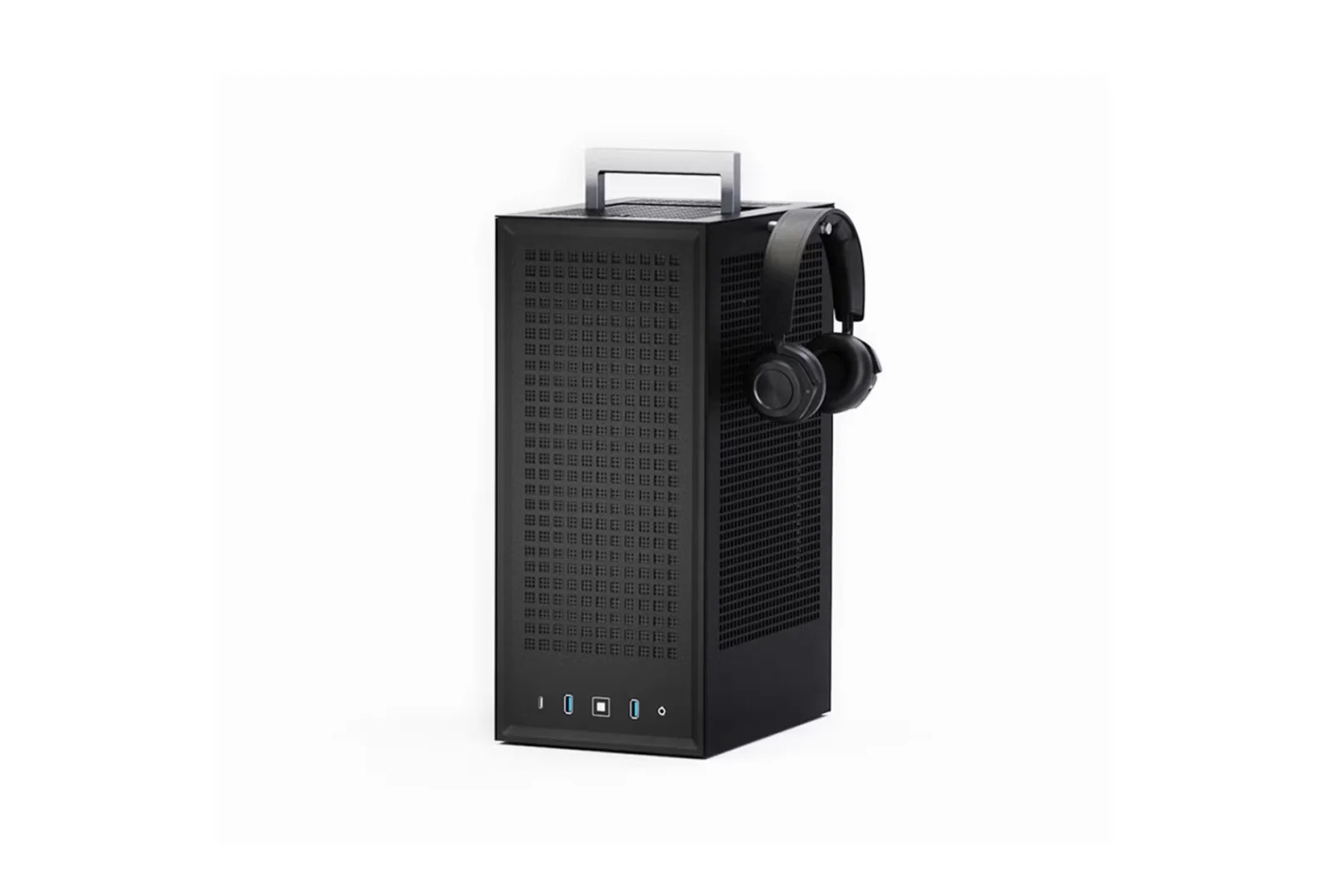 HYTE CS-HYTE-REVOLT3-B HYTE Revolt 3 Small Form Factor Premium ITX Computer Gaming Case Only, Black