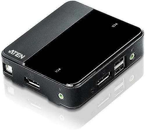 ATEN CS782DP ATEN 2-Port USB DisplayPort KVM Switch features 4K UHD