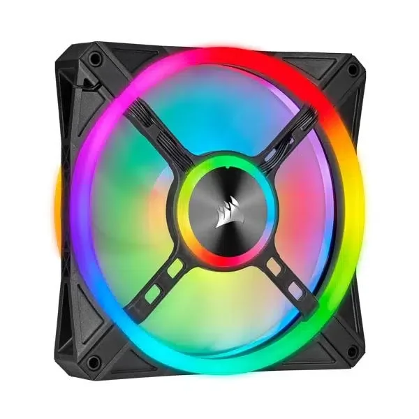 Corsair Ql Series, Ql140 Rgb, 140Mm Rgb Led Fan, Dual Pack With Lighting Node Core CO-9050100-WW view 3