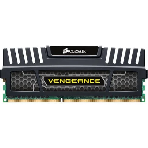 Corsair Vengeance 1600Mhz 8GB Kit (2 x 4GB) DDR3 Memory Kit - Black view 2