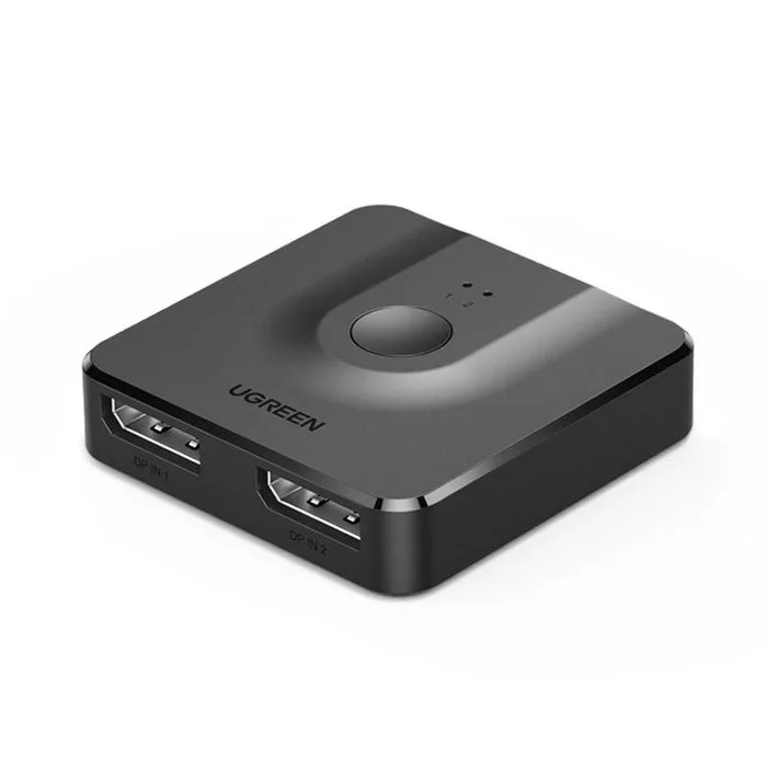 UGREEN CM430-60622 Ugreen 1.2 DisplayPort dp Bi - directional 2 in 1 out Switch and 1 in 2 out one by one only splitter