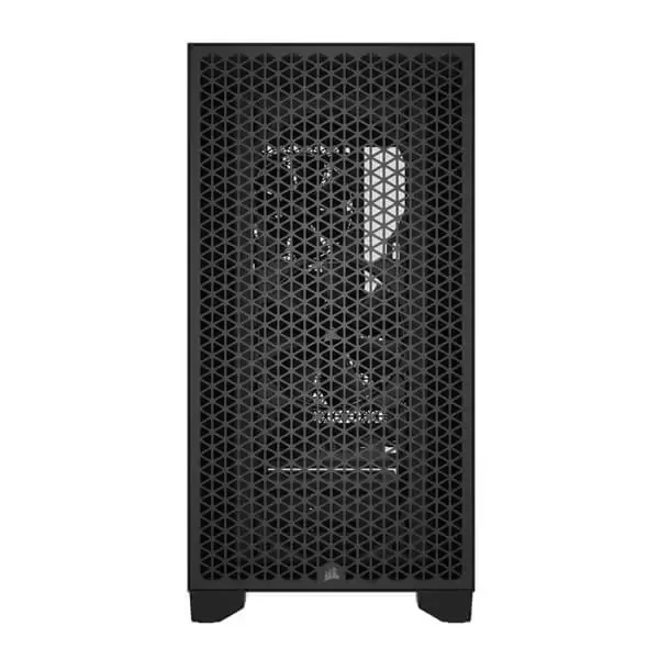 Corsair 3000D Airflow Mid-Tower PC Case - Black - 2x SP120 ELITE Fans view 3