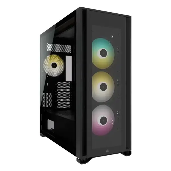 CORSAIR CS-CC-9011226-WW iCUE 7000X RGB Full-Tower Case, Black