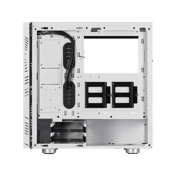 Corsair Carbide Series 275R Airflow Mid-Tower Gaming Case, White ( Tempered Glass ) view 2