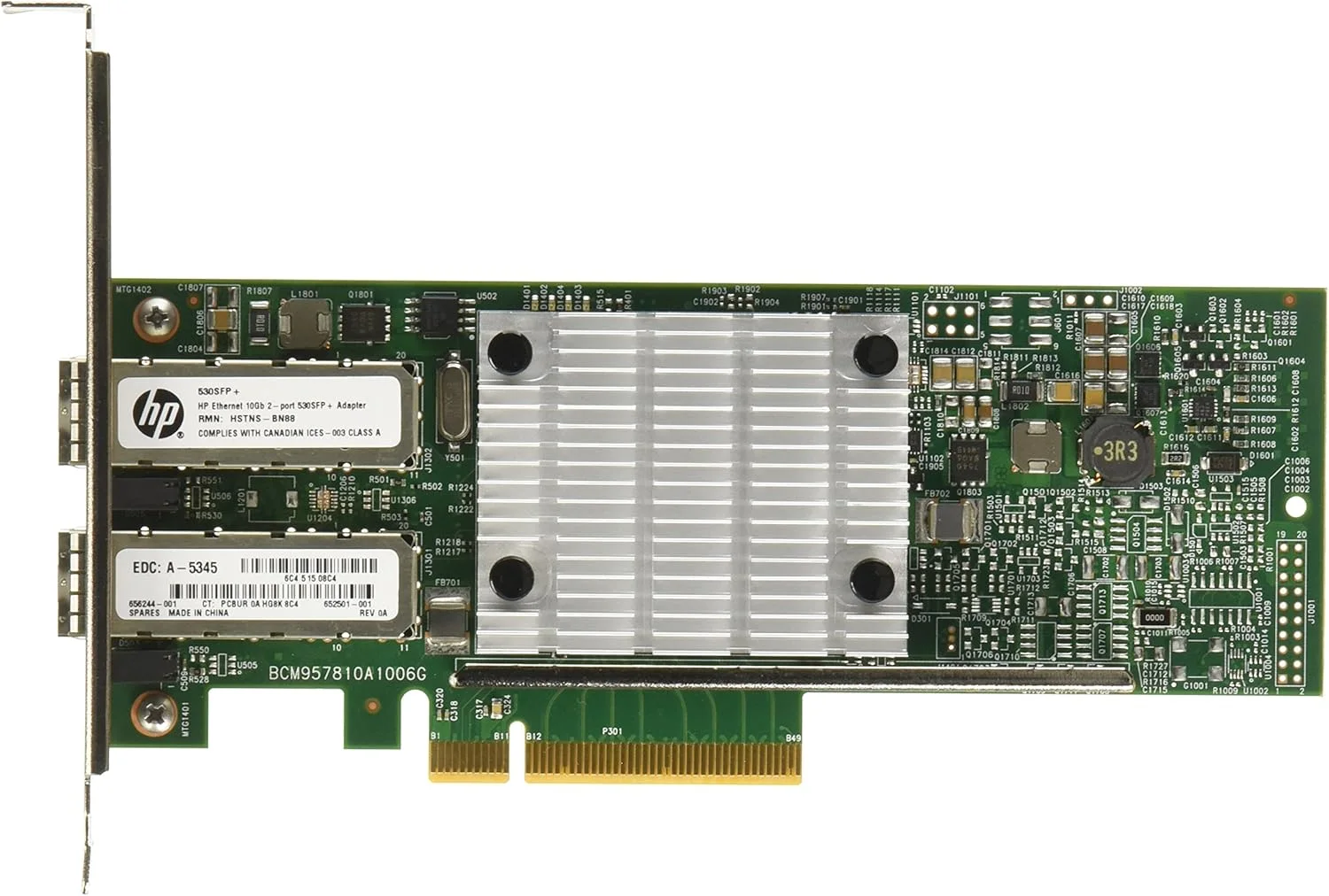 HP BCM957810A1006GHP Ethernet 10GB 2-Port 530SFP+ Adapter Card