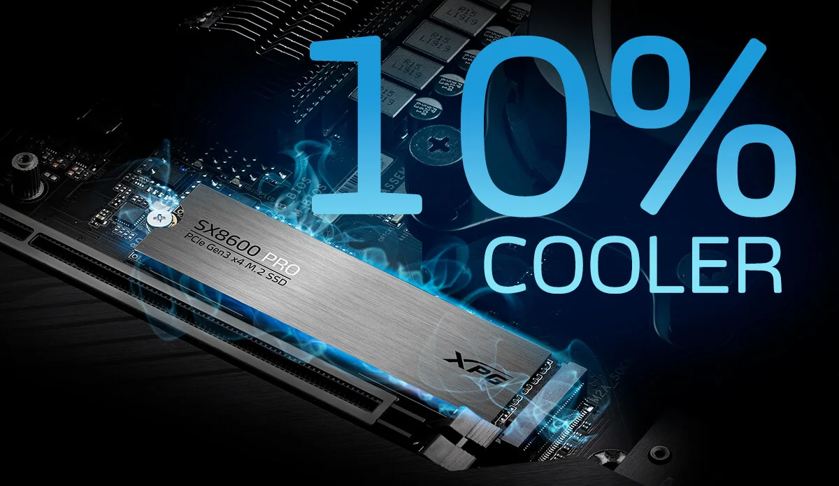 XPG ASX8600PRO-2T-CS XPG SX8600 PRO PCIe Gen3 x4 M.2 2280 Solid State Drive
