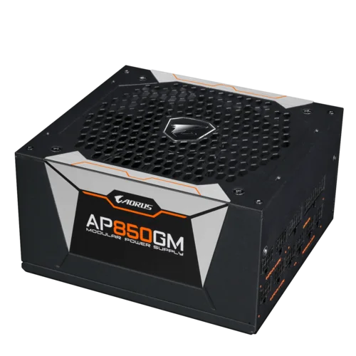 Gigabyte GP AP850GM - AORUS ATX 12V v2.31, 850W PSU,80PLUS GOLD, Single + 12v Rail, 135mm Smart Cont view 3