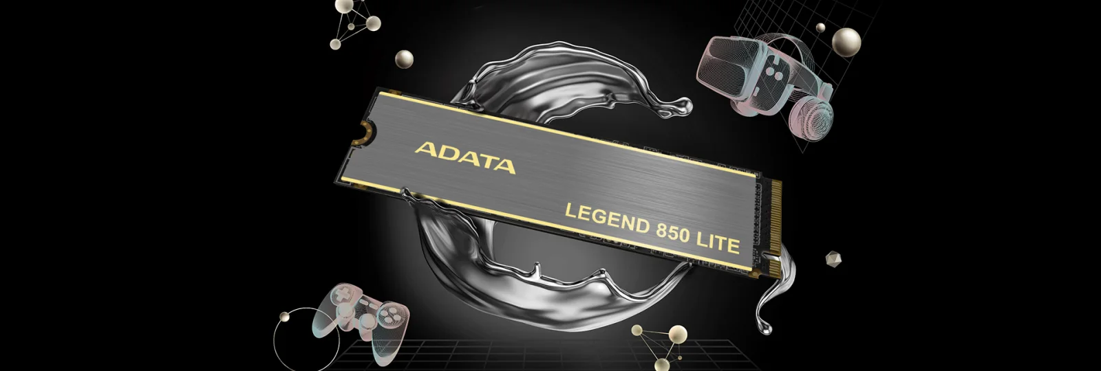 ADATA ALEG-850-512GCS ADATA LEGEND 850 PCIe Gen4 x4 M.2 2280 Solid State Drive
