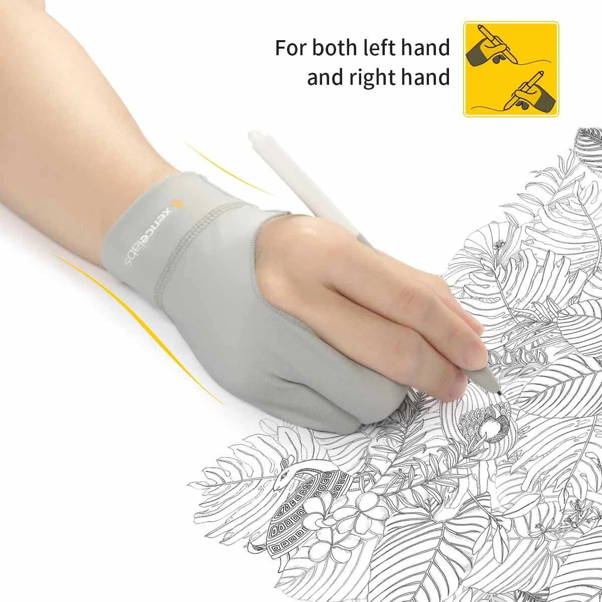 XENCELABS ACG12-S XENCELABS, Artist Glove, Drawing Glove Left Right Hand for Drawing Tablet