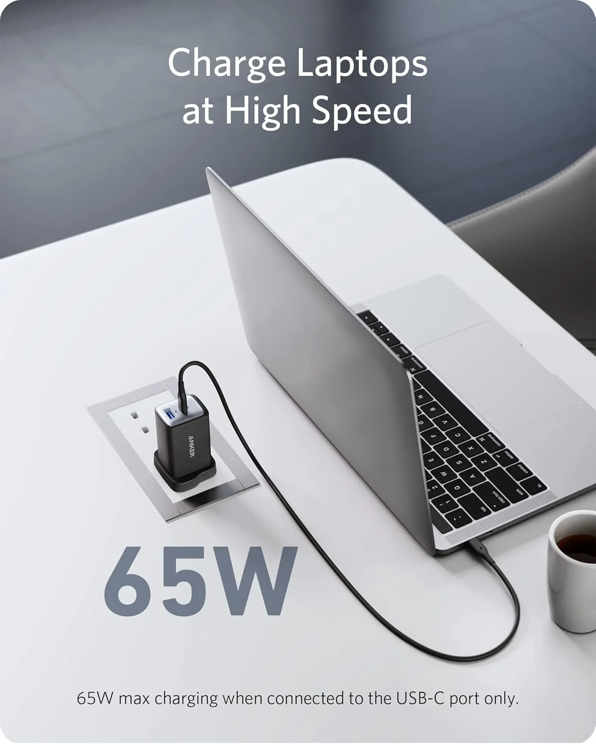 ANKER A2325K11 Anker 725 Charger (65W) 1A + 1C Black