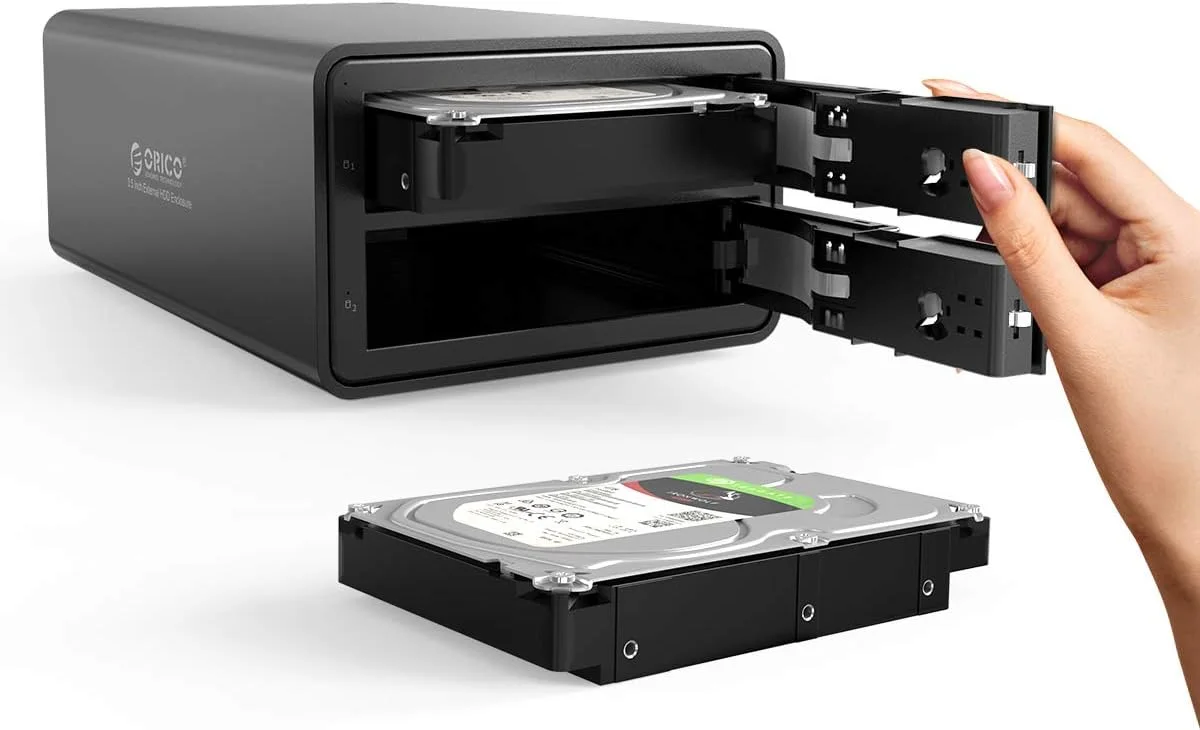 ORICO 9528RU3 Orico 3.5-Inch External Hard Drive Enclosure with RAID