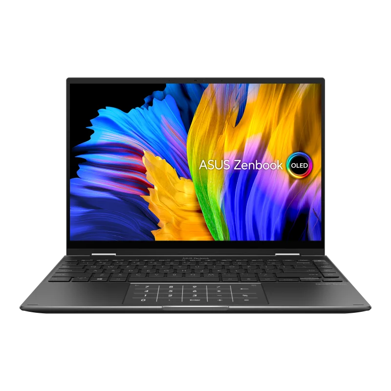 Asus UN5401RA-KN072W ASUS UN5401RA-KN072W Jade Black 14 OLED WQXGA+ (2880 x 1800) 16:10 Touch AMD Ryzen# 7 6800H Mobile Processor (8-core/16-thread 16MB cache up to 4.7 GHz max boost) 16GB LPDDR5 1TB M.2 NVMe PC view 3