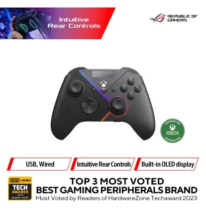 ASUS 90GC00X0-BGP000 ASUS ROG RAIKIRI RGB PC / Xbox OLED Gaming Controller