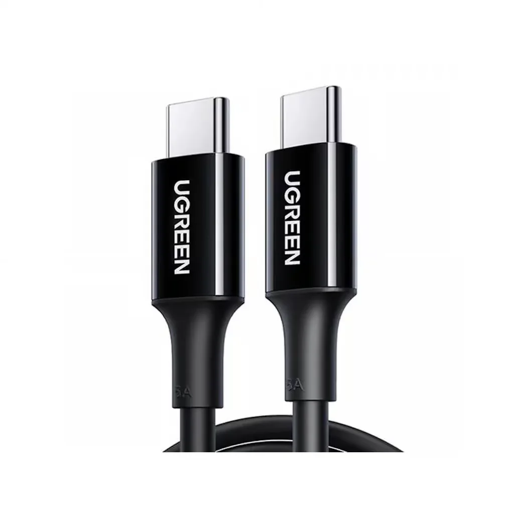 UGREEN 90120 UGREEN US316 USB-C To USB-C 3M Black 100W Data Cable (Braided)