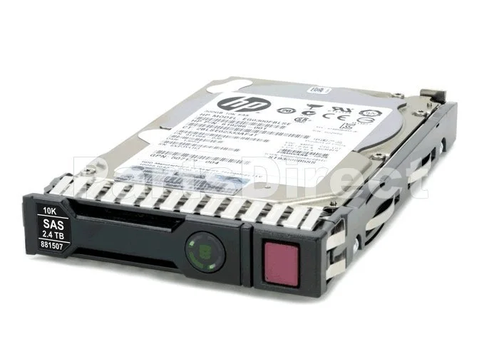 HPE 2.4 TB SAS 12G Mission Critical 10K SFF SC 3-Year Warranty 512e Multi Vendor Hard Drive-881457-B21
