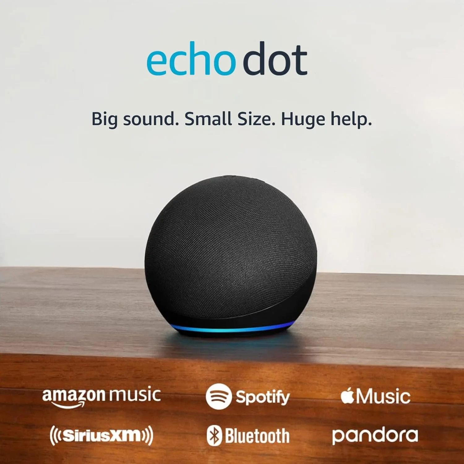 ECHO s Echo Dot Smart Speaker With Alexa 840080563794
