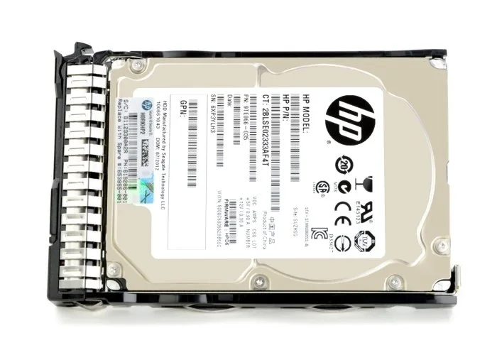 HPE 765872-001 HPE 1TB SAS 7.2K SFF SC 512E DS HDD