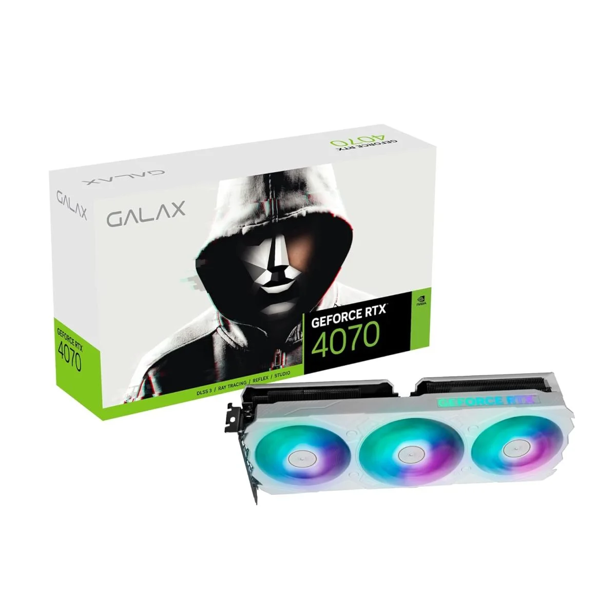 GALAX GeForce RTX™ 4070 EX Gamer White GLX 1029 47NOM7MD7KWH