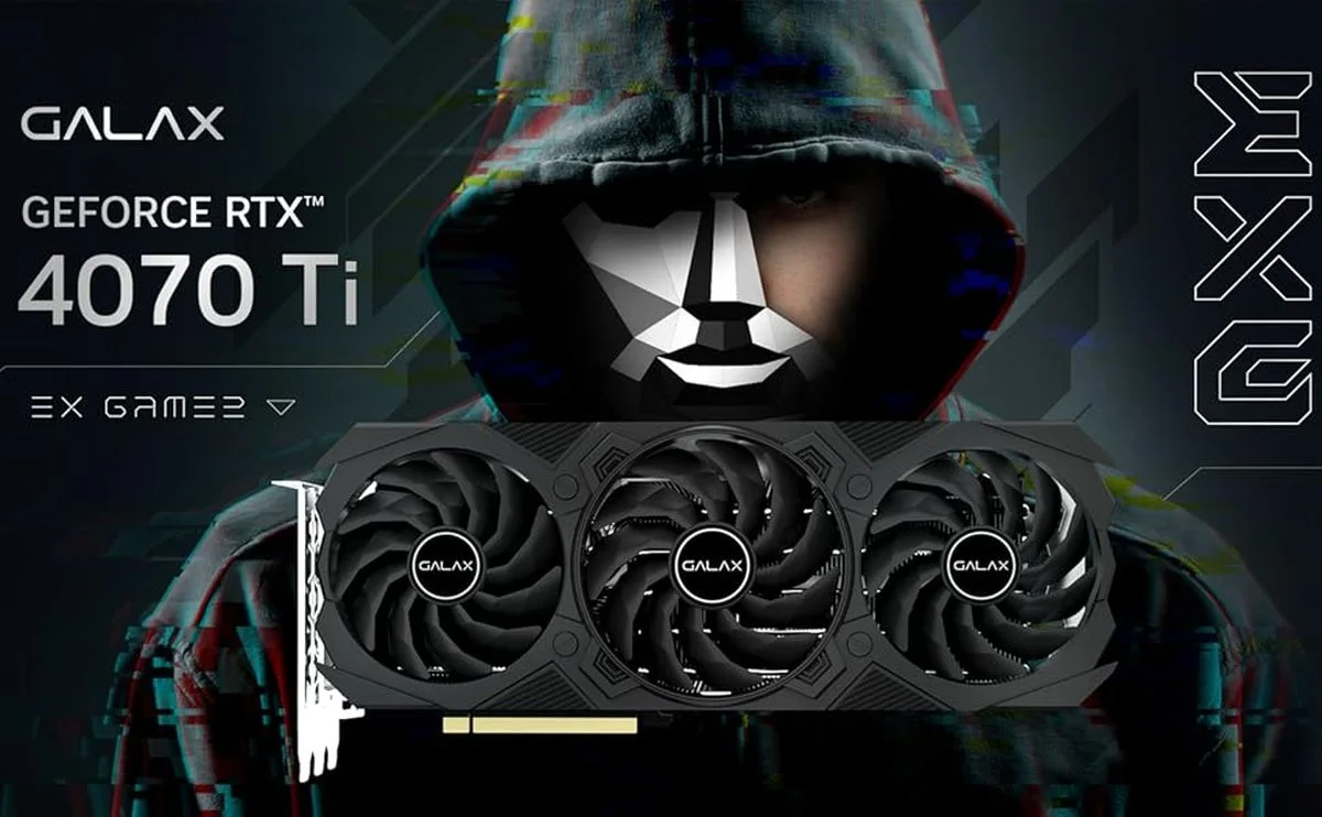 GALAX GeForce RTX 4070 Ti EX Gamer 12GB GDDR6X GLX 1027