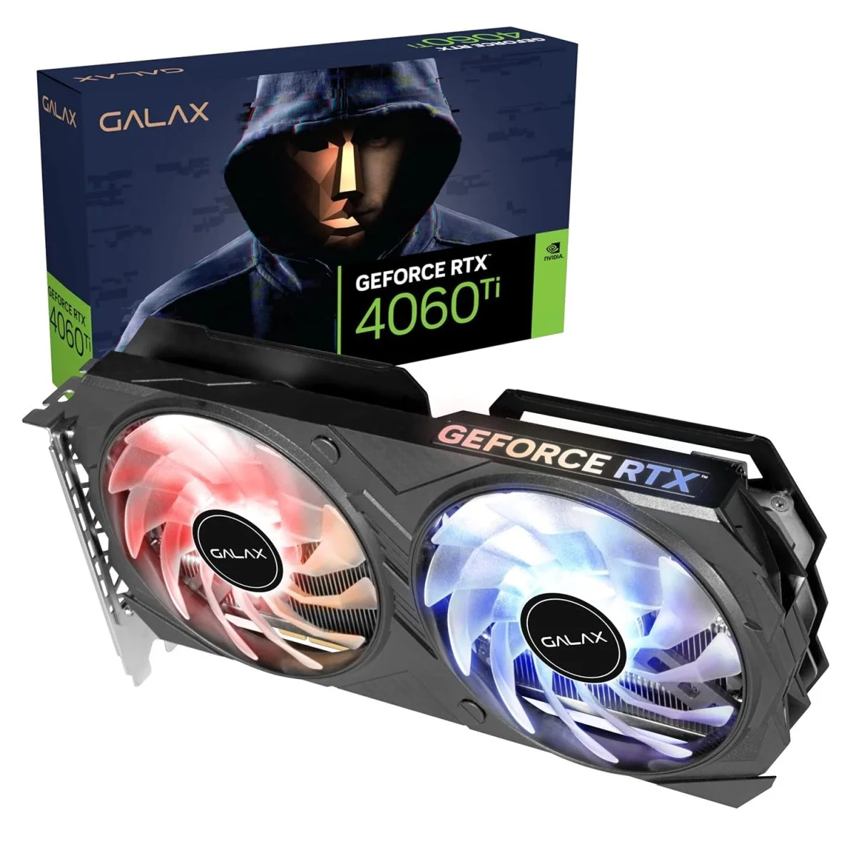 GALAX GeForce RTX™ 4060 Ti 8GB EX BLACK GLX 1032
