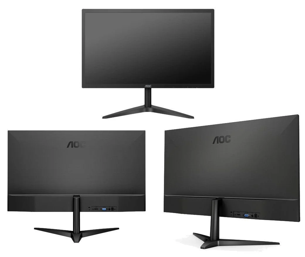 AOC 22B1HS IPS 16:9 wide, VGA, HDMI, Low Blue Light, Frameless