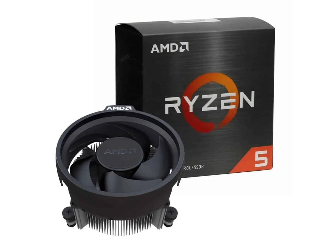AMD 100-100000457BOX Ryzen 5 5500, with Wraith Stealth Cooler