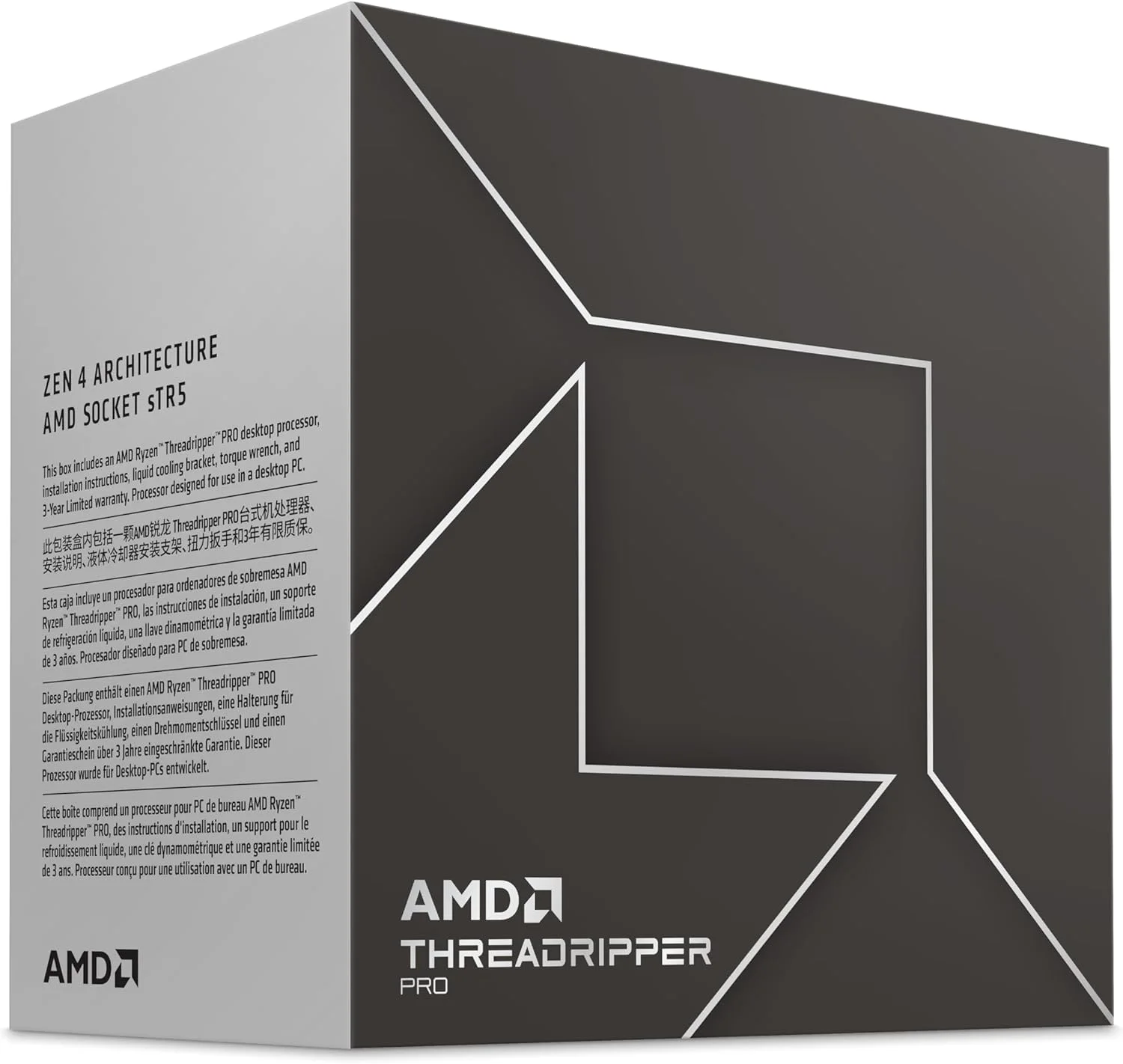AMD 100-100000453WOF AMD Ryzen Threadripper Pro 7975WX 350W SP6