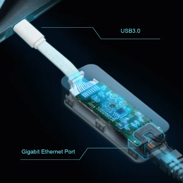 TP-Link UE300C USB TYPE C TO GIGABIT ADAPTER view 4