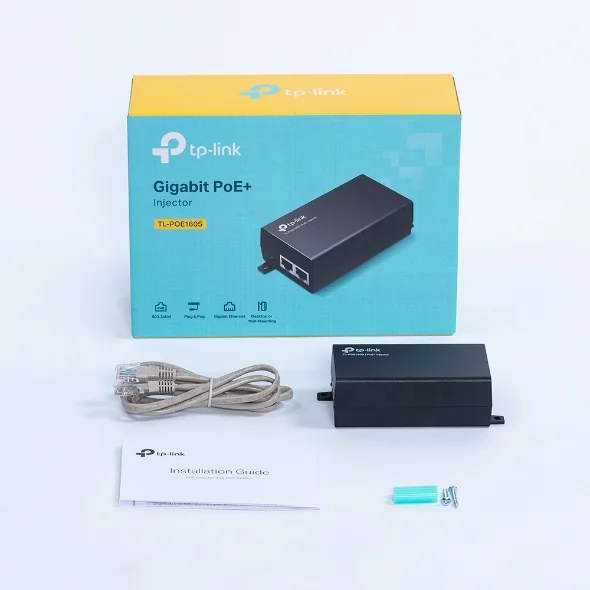 TP-Link TL-POE160S POE++ INJECTOR ADAPTER view 3