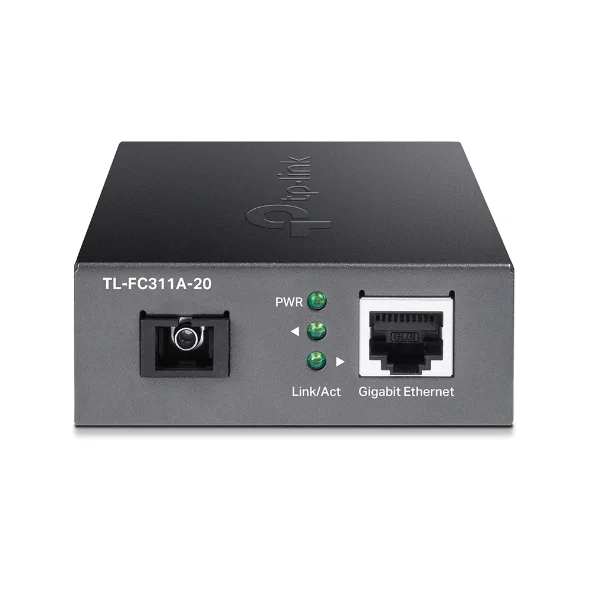 TP-Link TL-FC311A-20 10/100/1000 MBPS SINGLE MODE MEDIA CONVERTOR view 2