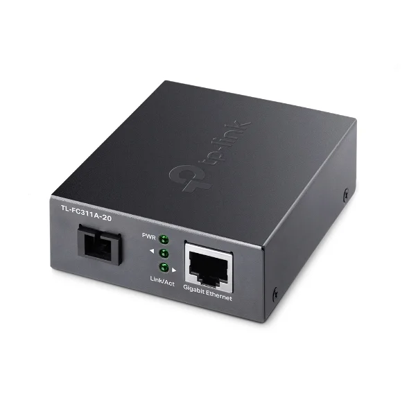 TP-Link TL-FC311A-20 10/100/1000 MBPS SINGLE MODE MEDIA CONVERTOR