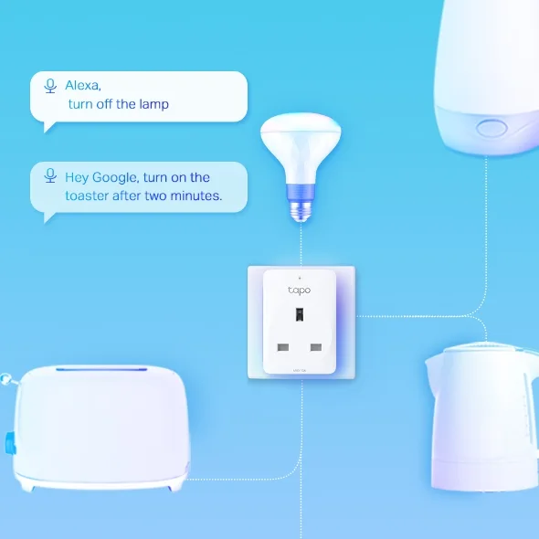 TP-Link Tapo P110(4-pack) MINI SMART WIFI SOCKET WITH ENERGY MONITORING