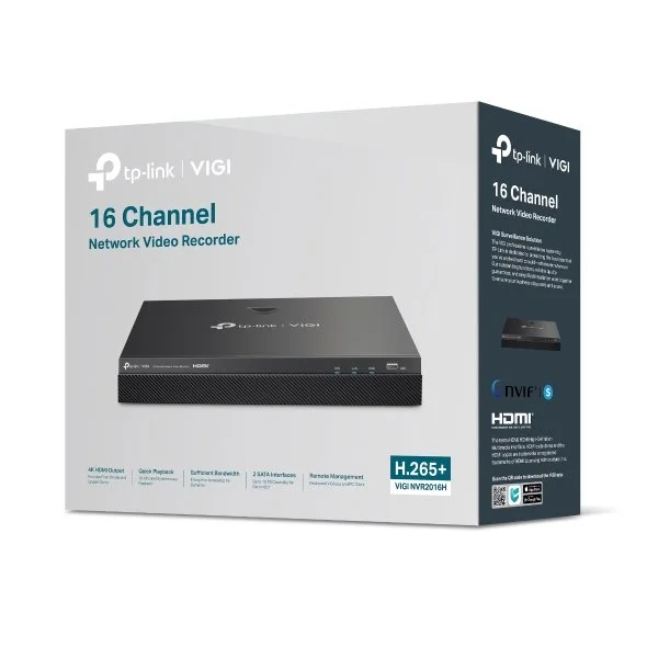 TP-Link VIGI NVR2016H NETWORK VIDEO RECORDER 16 CHANNELS view 3