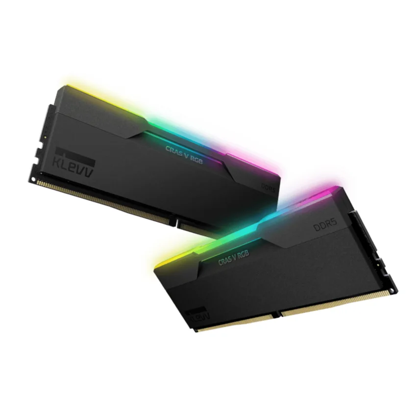 KLEVV CRAS V 6000 CL32 RGB DDR5 (2x64GB) - Black
